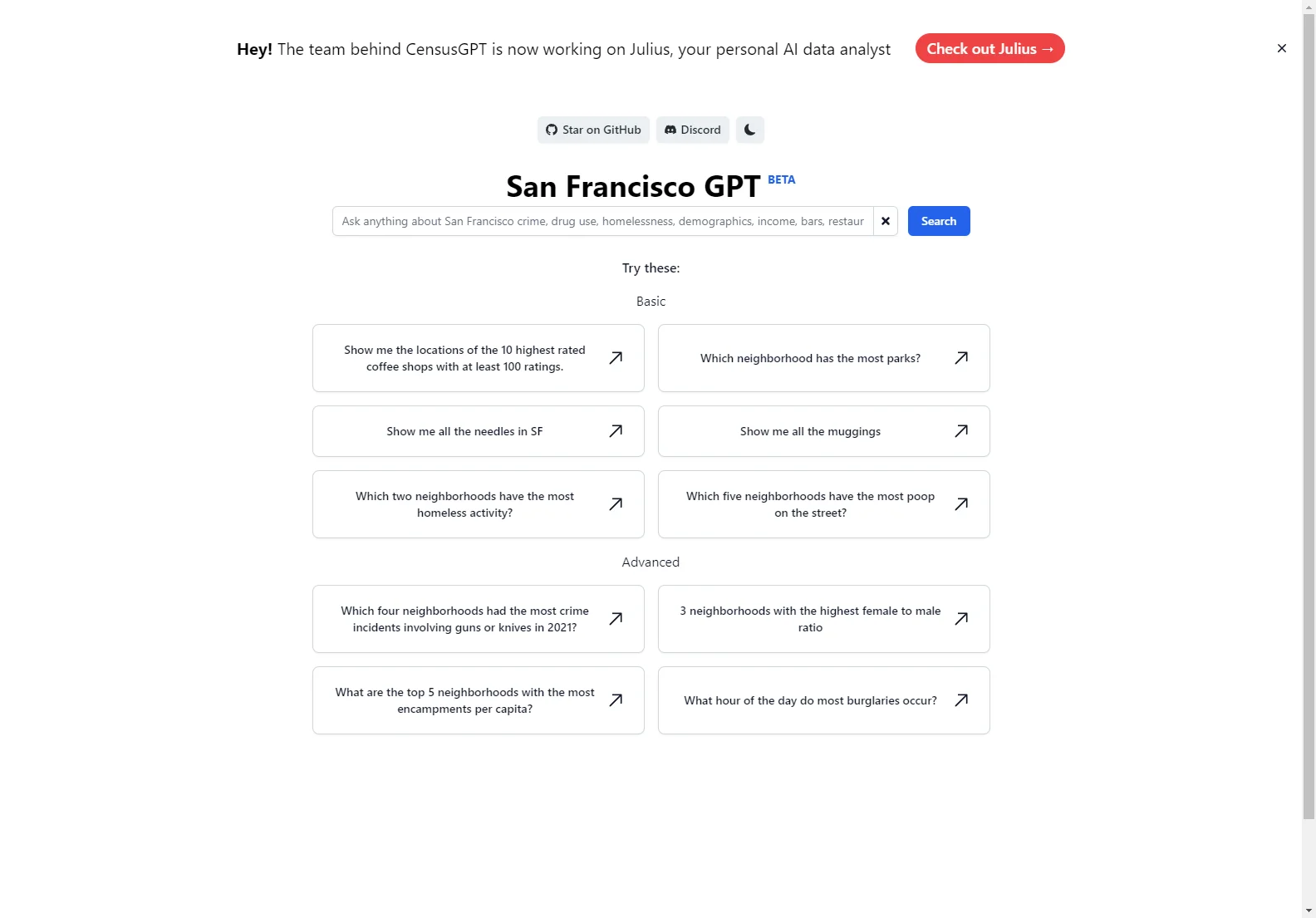 San Francisco GPT: Unlock In-Depth Data Analysis of SF