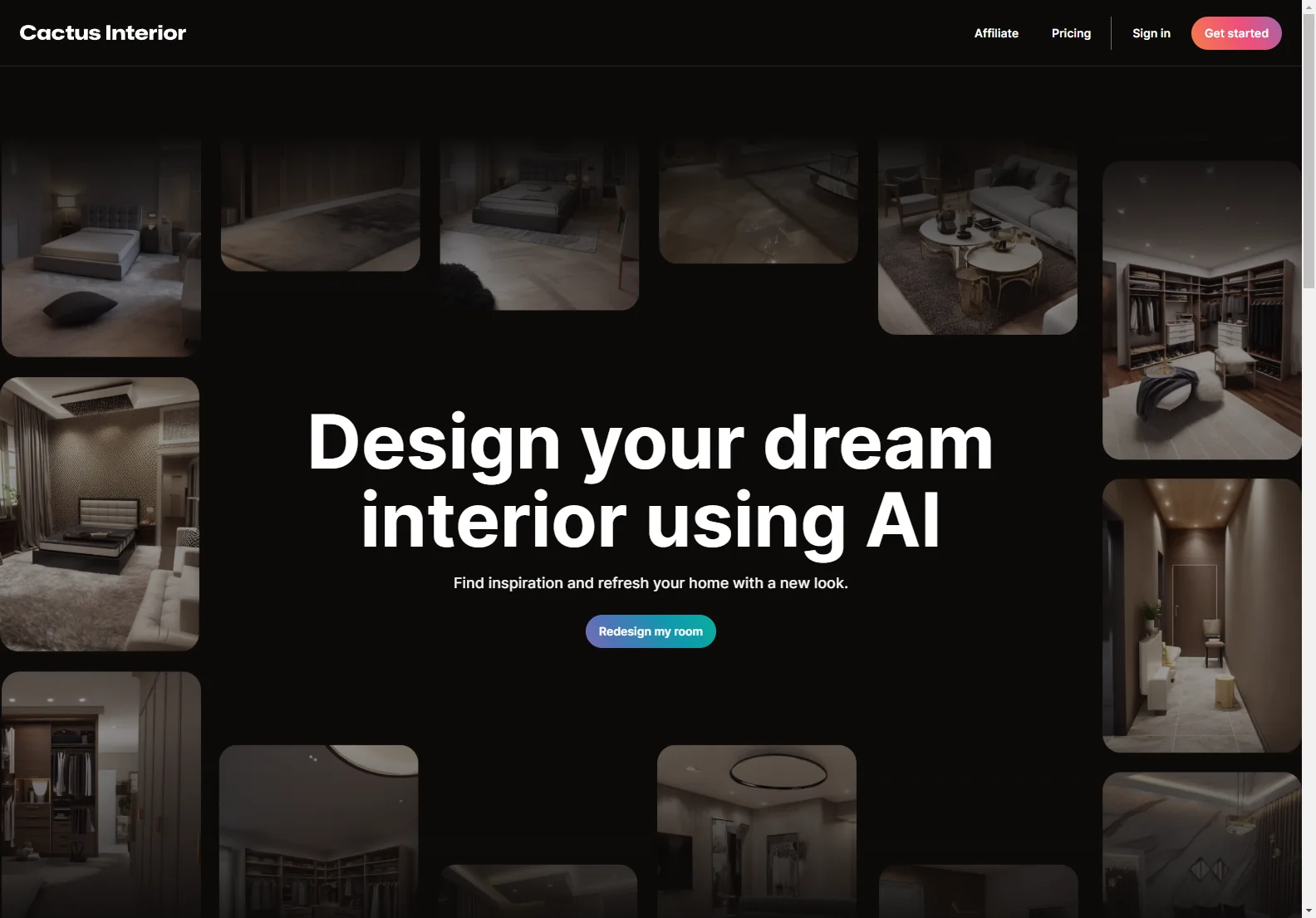 Cactus Interior: Transform Your Home with AI Designs