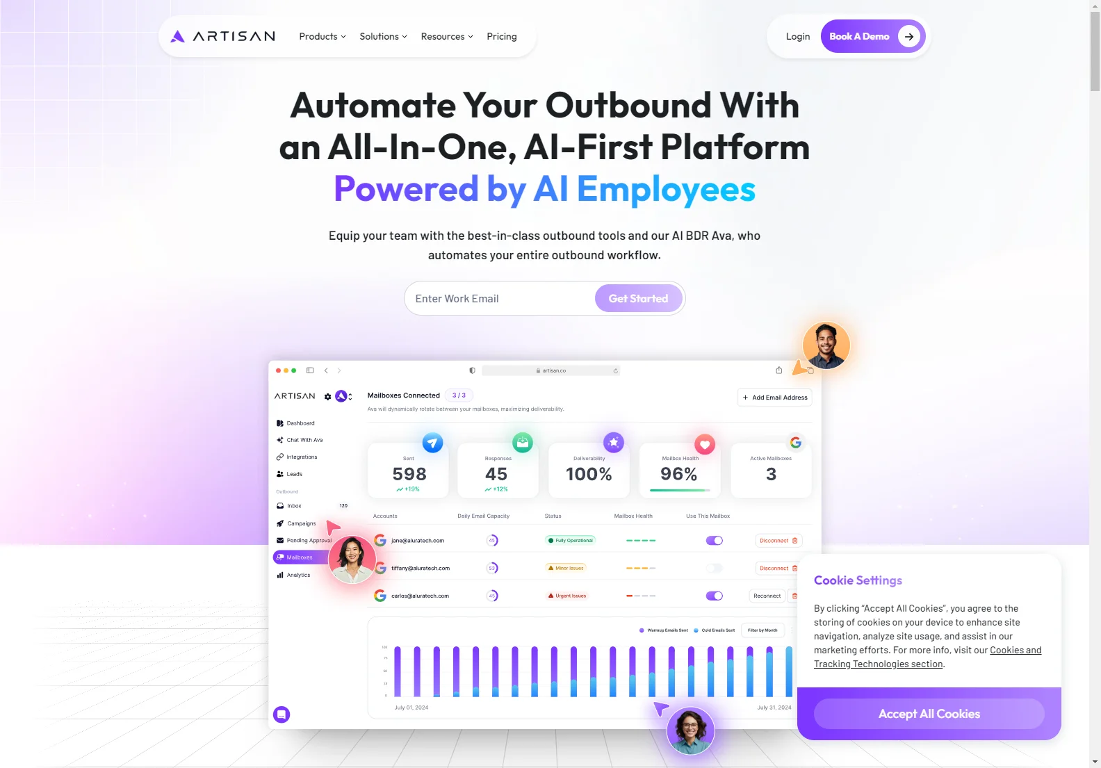 Boost Your Outbound Sales with Artisan's AI BDR