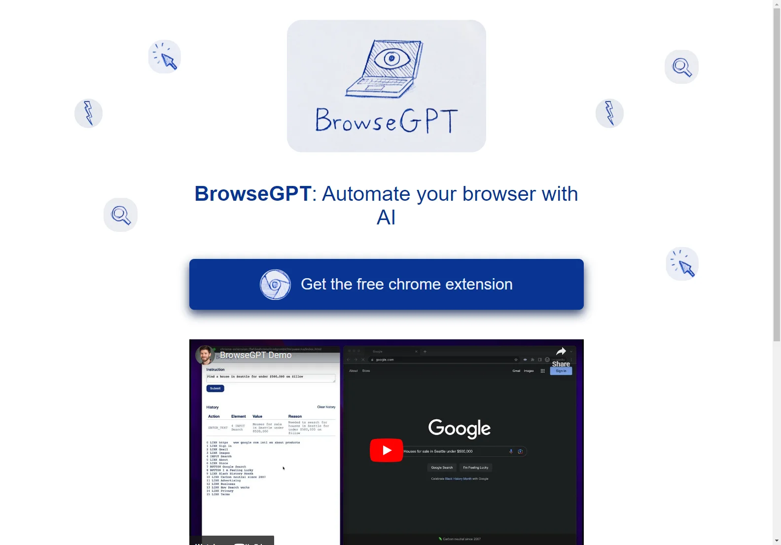 BrowseGPT: Revolutionize Browser Automation with AI