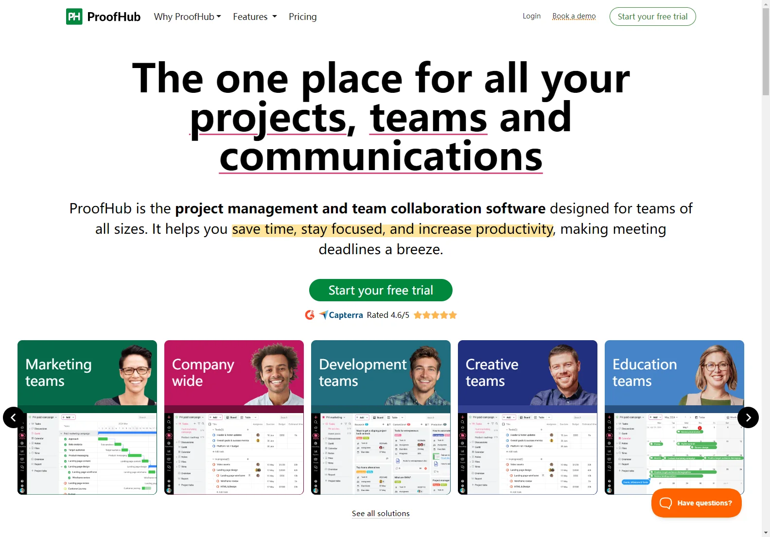 ProofHub: Streamline Projects & Enhance Teamwork