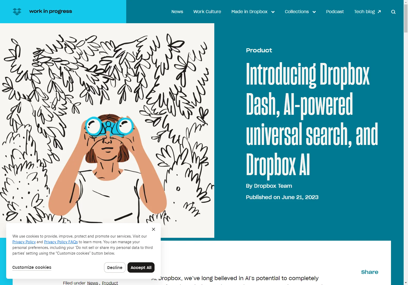 Dropbox Dash & AI: Enhancing Work Efficiency with AI-Powered Tools