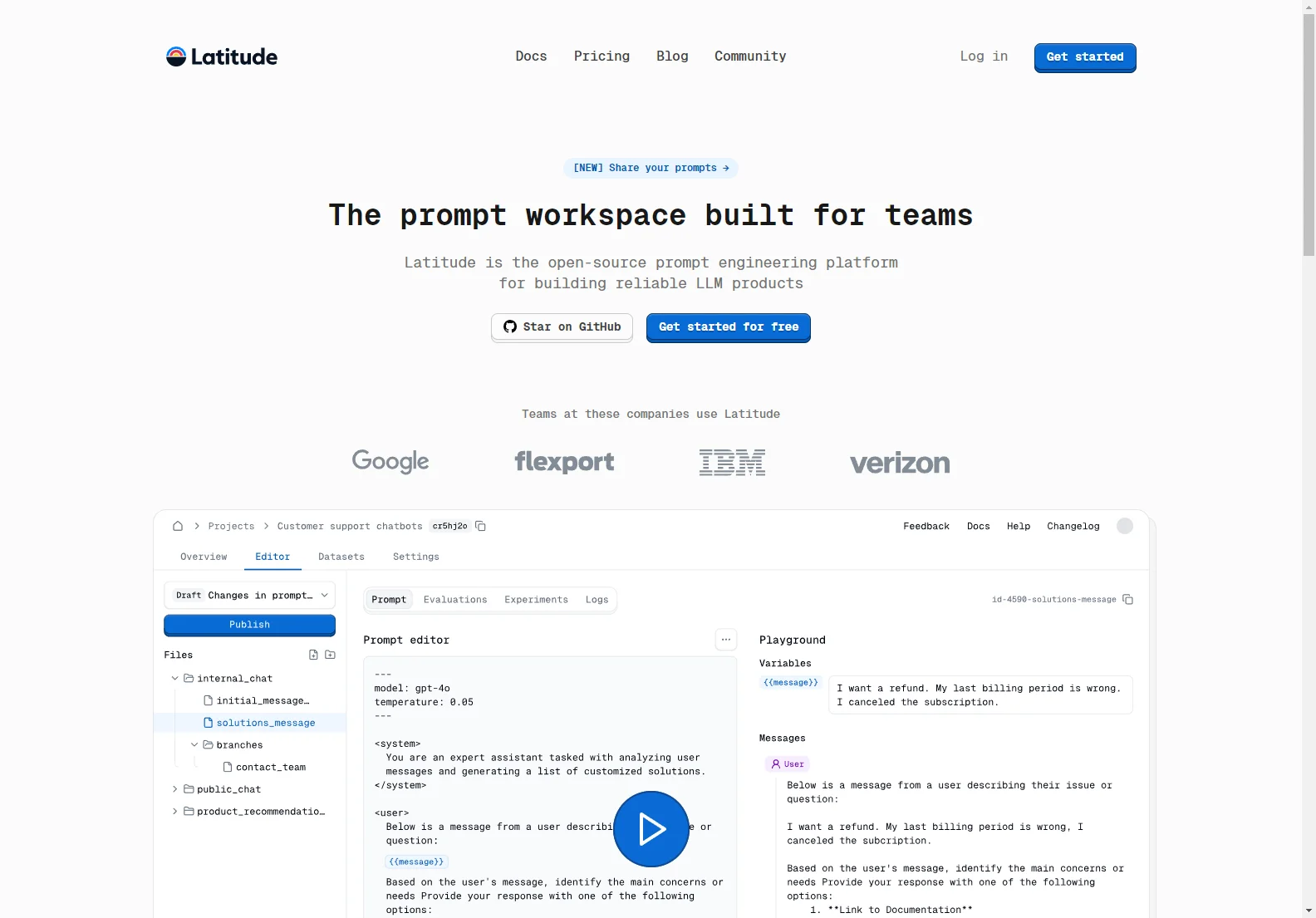 Latitude: The Open-Source LLM Development Platform for Seamless App Building