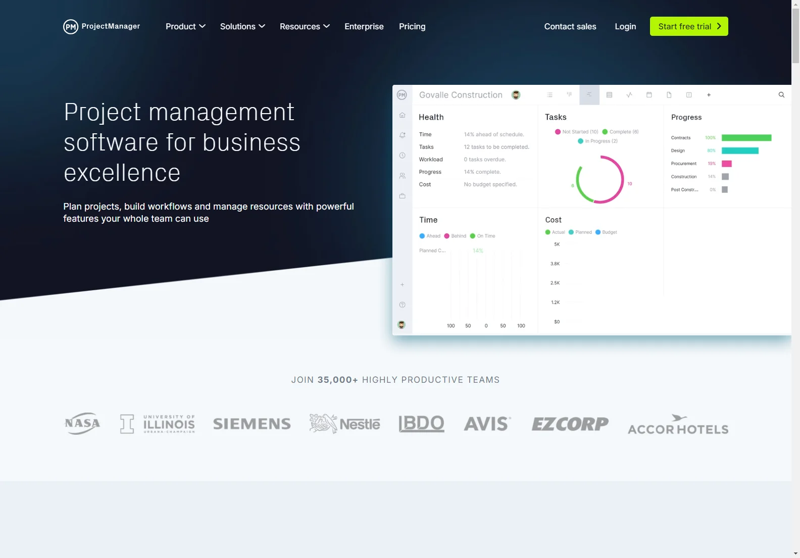 ProjectManager: Empowering Teams with Advanced Project Management