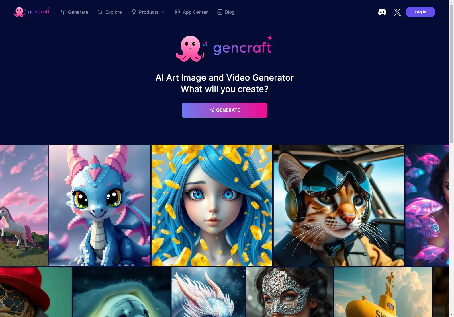 Gencraft: Your Go-To AI Art Generator for Stunning Visuals