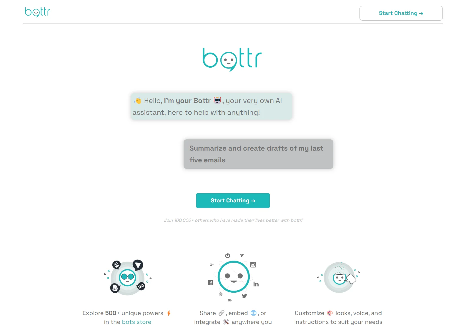 Bottr: The All-Purpose AI Assistant for Enhanced User Experiences