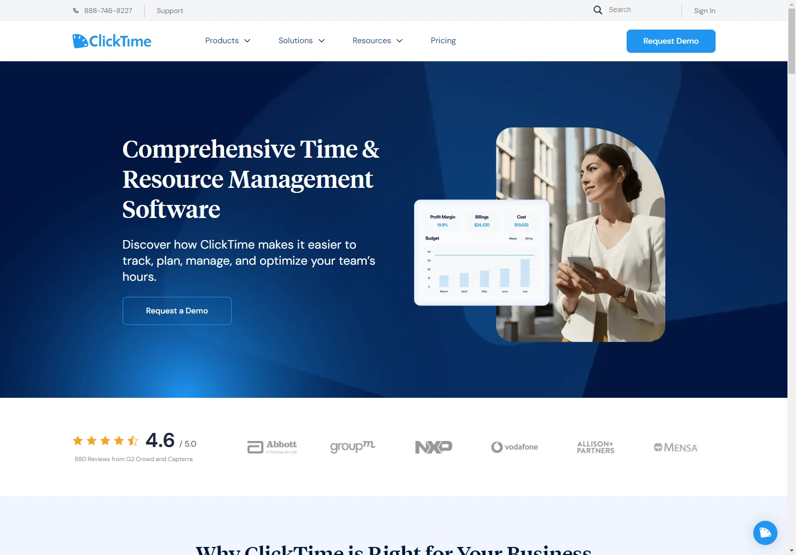 ClickTime: Simplifying Time and Resource Management for Your Business