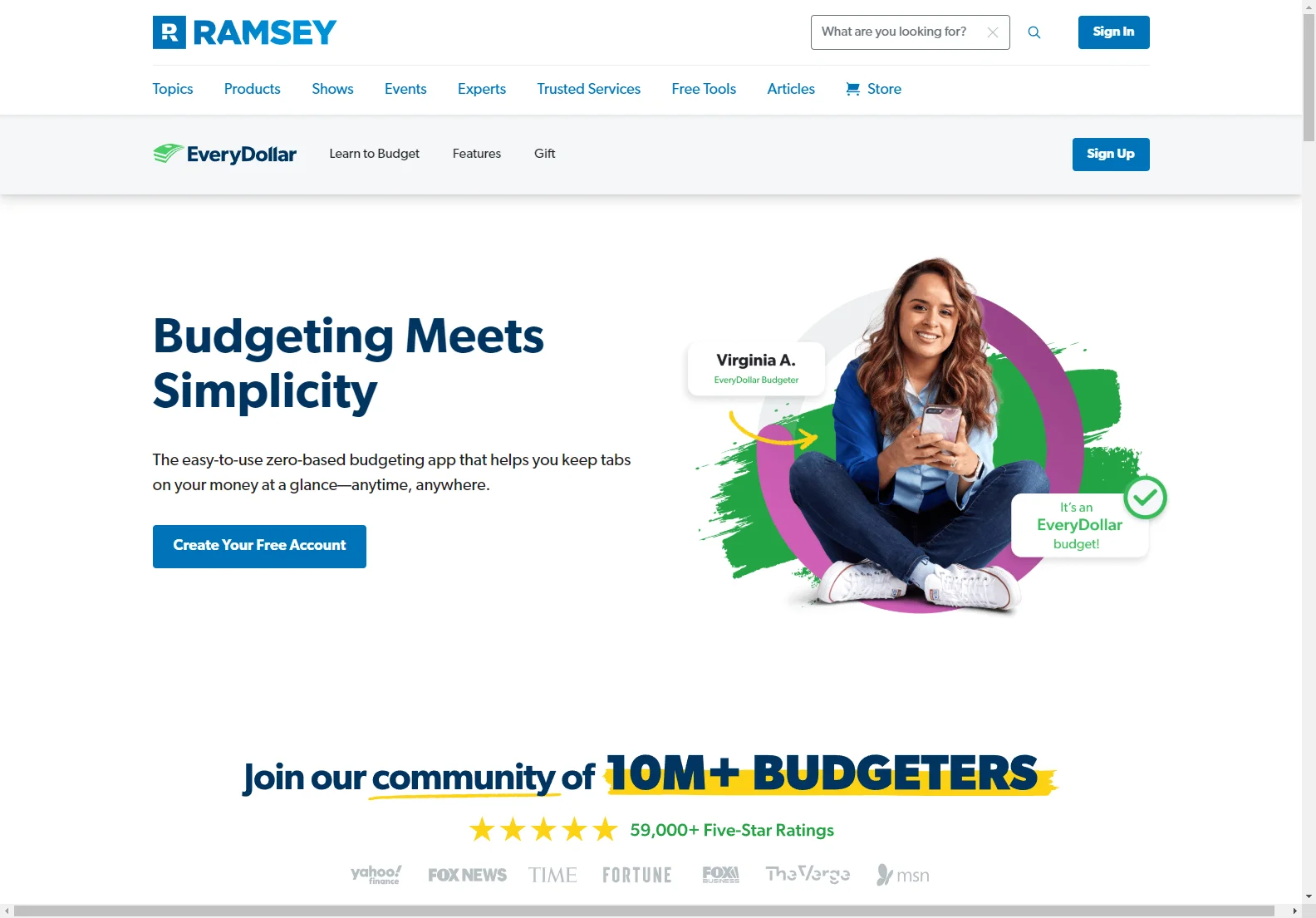 EveryDollar - Ramsey: Simplify Your Budgeting