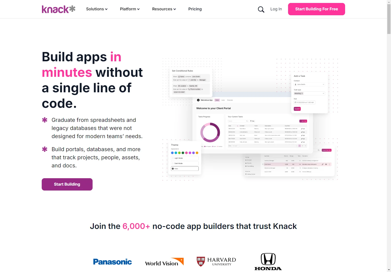 Knack: Empowering No-Code App Builders with AI