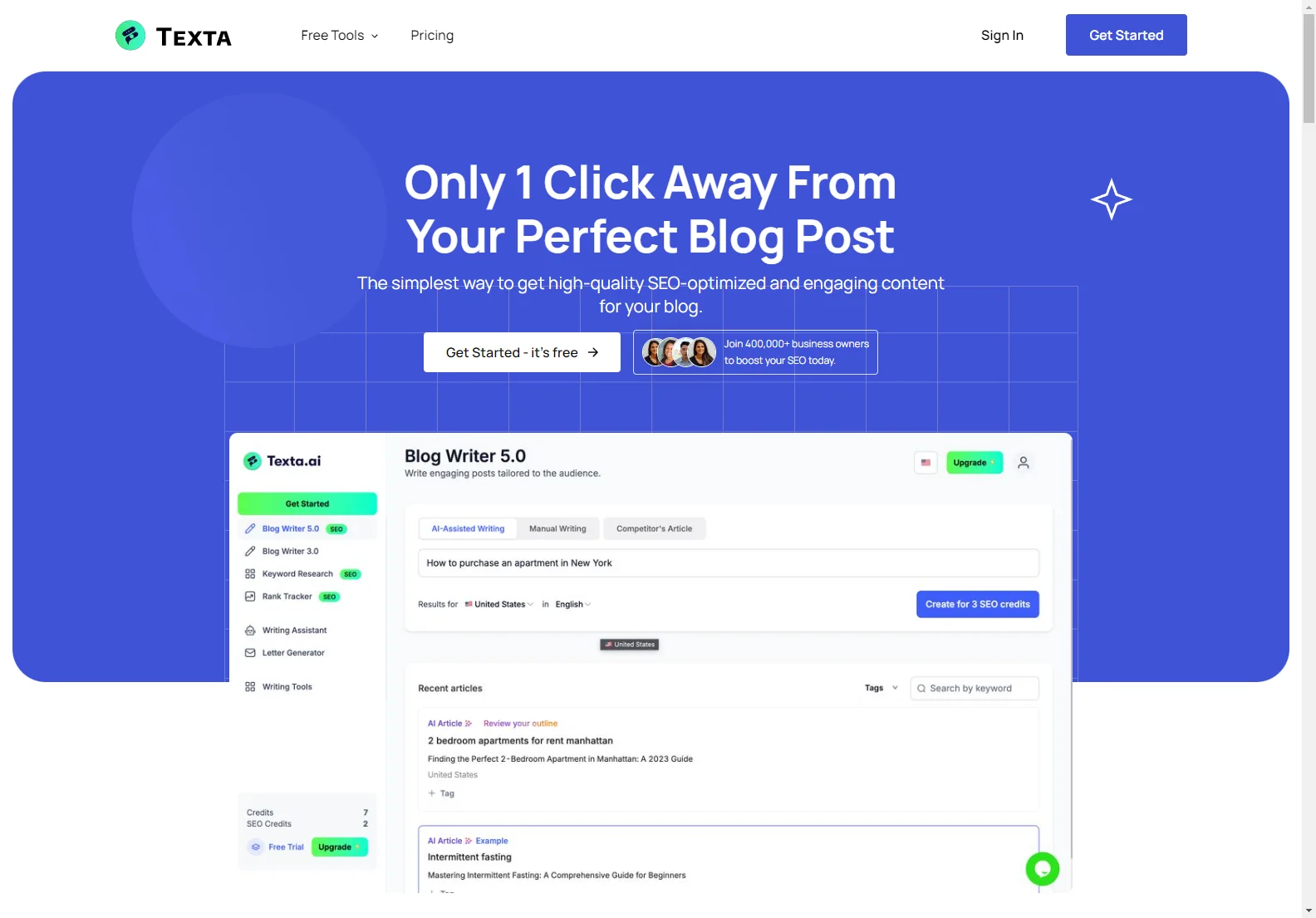 Texta.ai: Boost Your Content Creation & Traffic