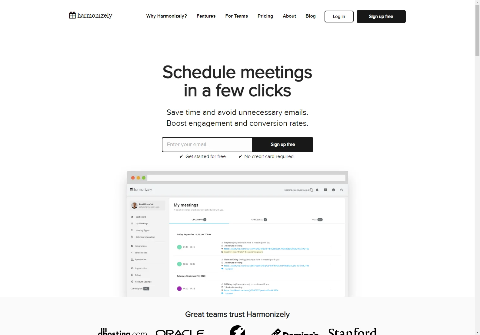 #1 CalDAV Appointments Scheduling Tool! | Harmonizely