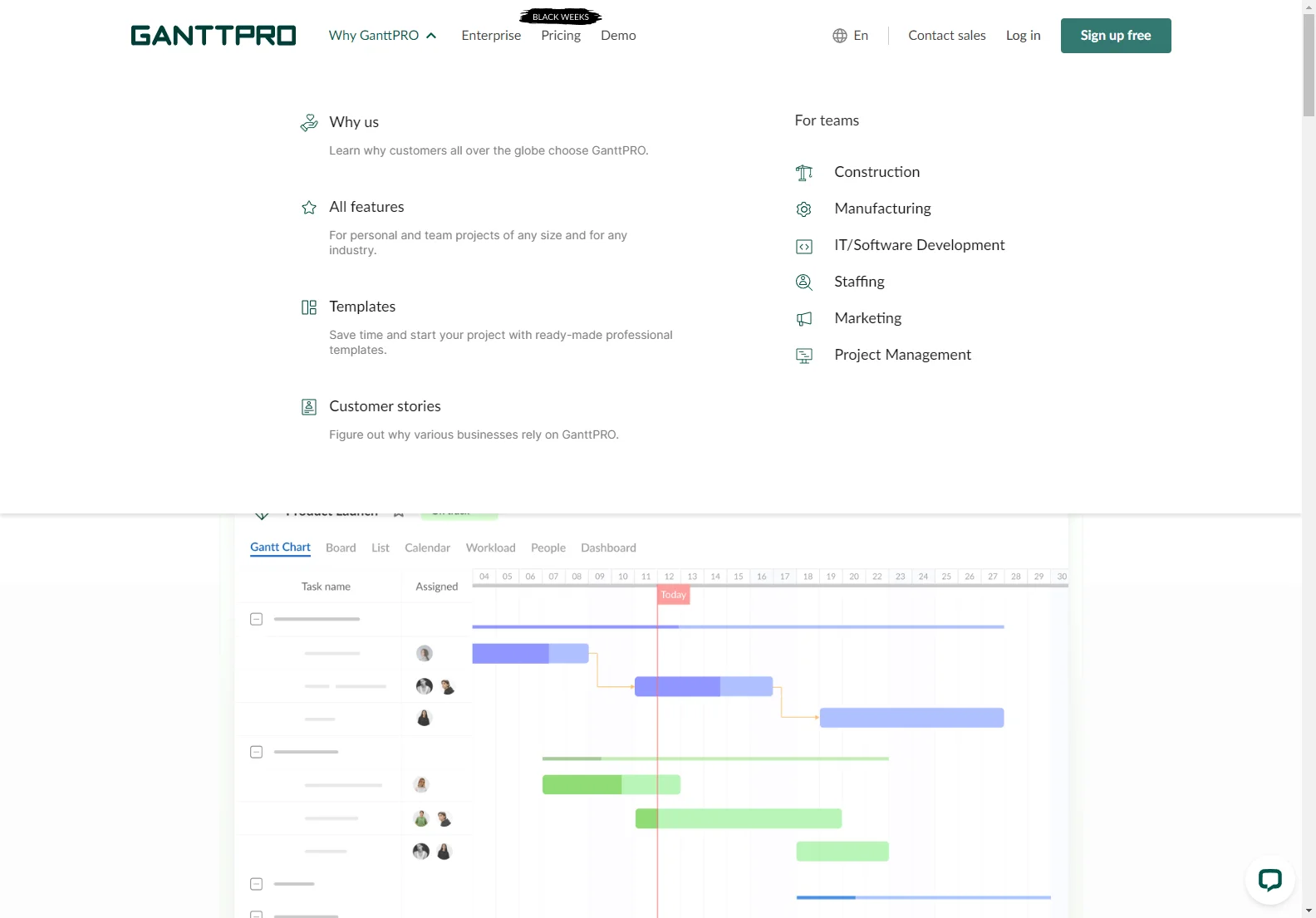 GanttPRO: The Ultimate Online Gantt Chart Maker for Efficient Project Planning