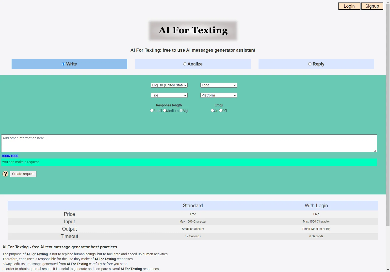 AI For Texting: Free Tool for Effortless Messaging