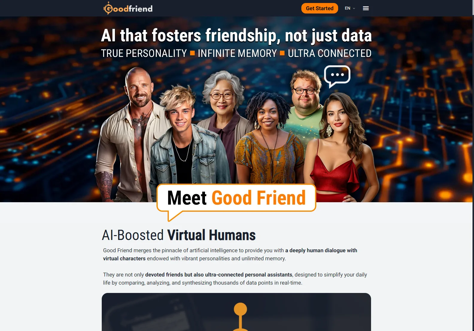 GoodFriend - Fostering Friendship with AI