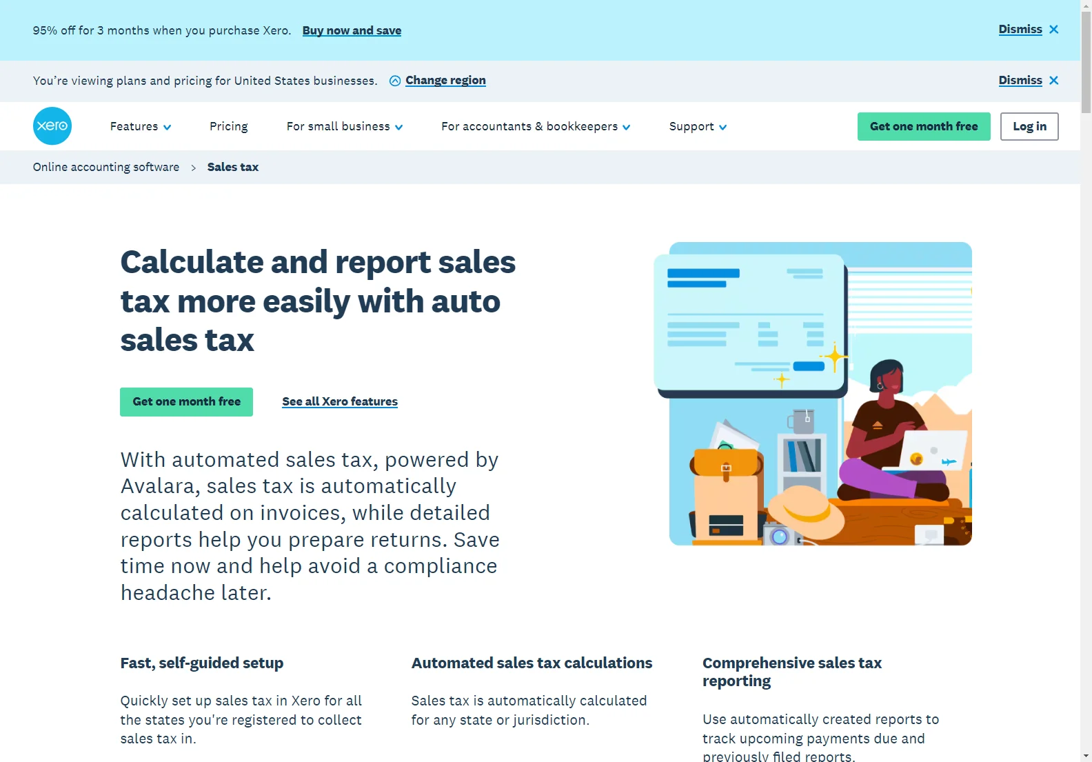 Streamline Sales Tax with Xero's AI-Powered Accounting Software