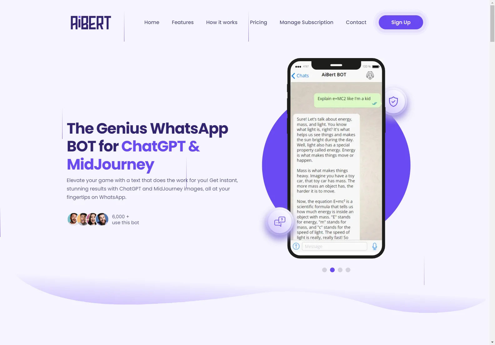 AiBERT: Elevate Your WhatsApp Experience with AI