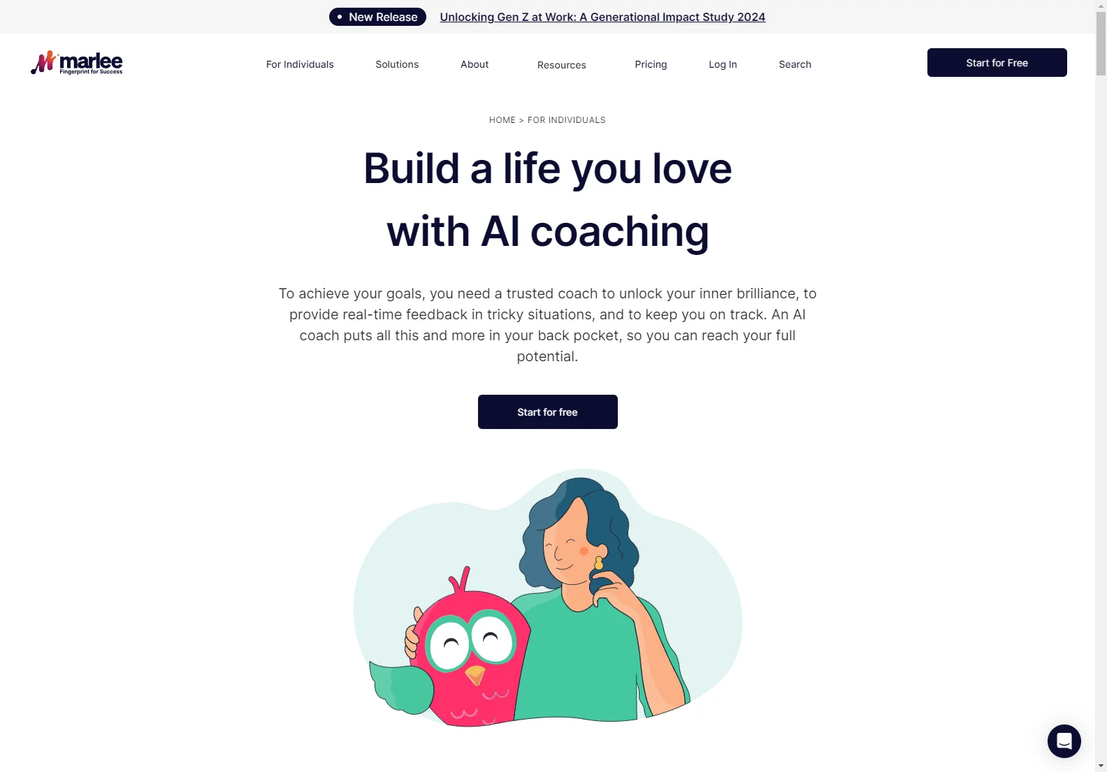 Marlee: Transform Your Life with AI Coaching