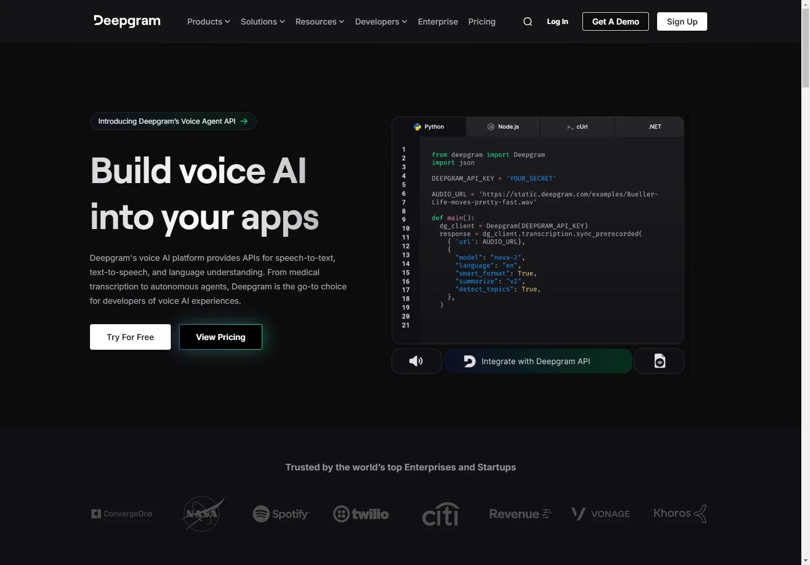 Deepgram Voice AI: Unlock Seamless Voice Experiences with Advanced APIs