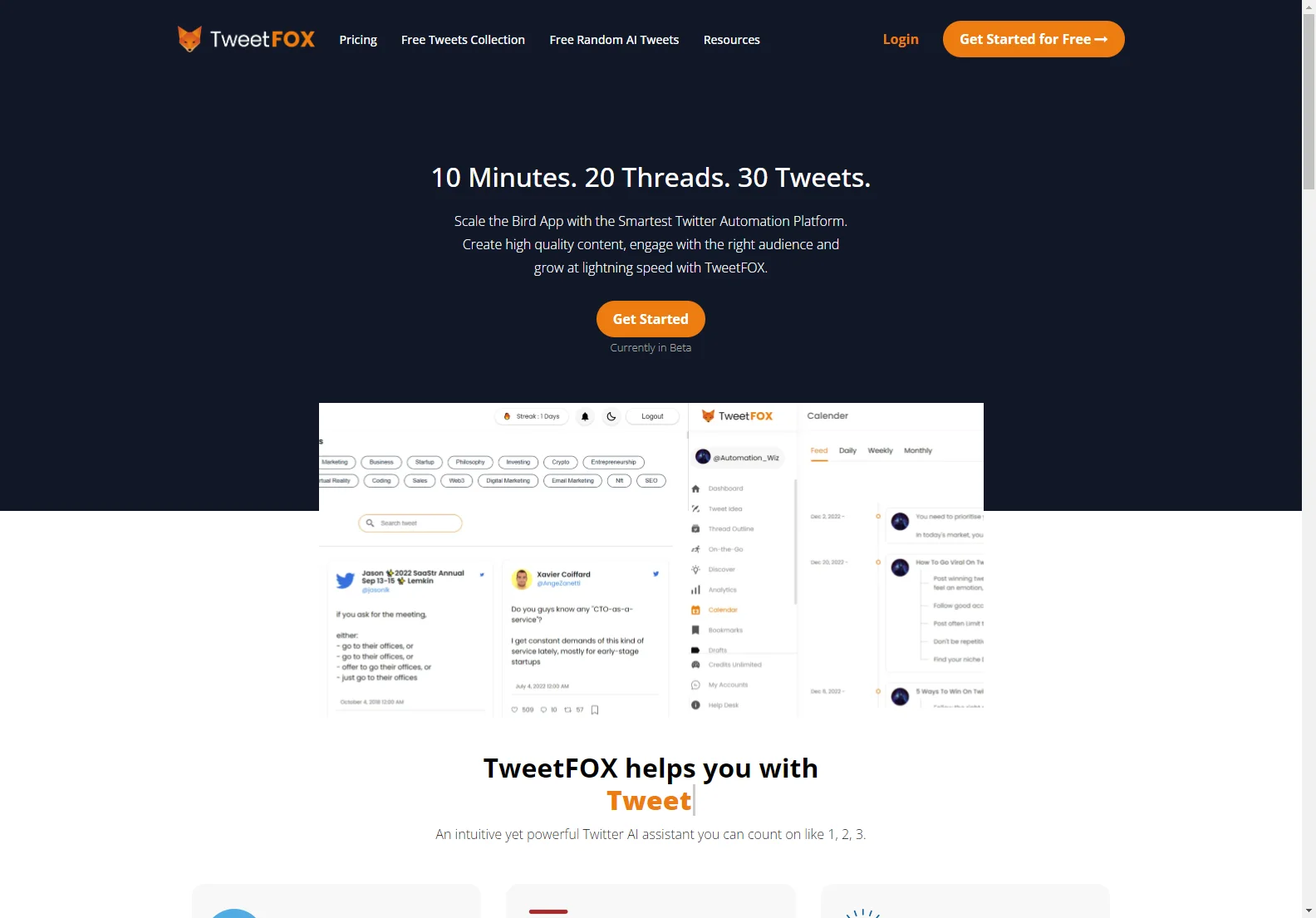 TweetFox: Empowering Twitter Growth with AI