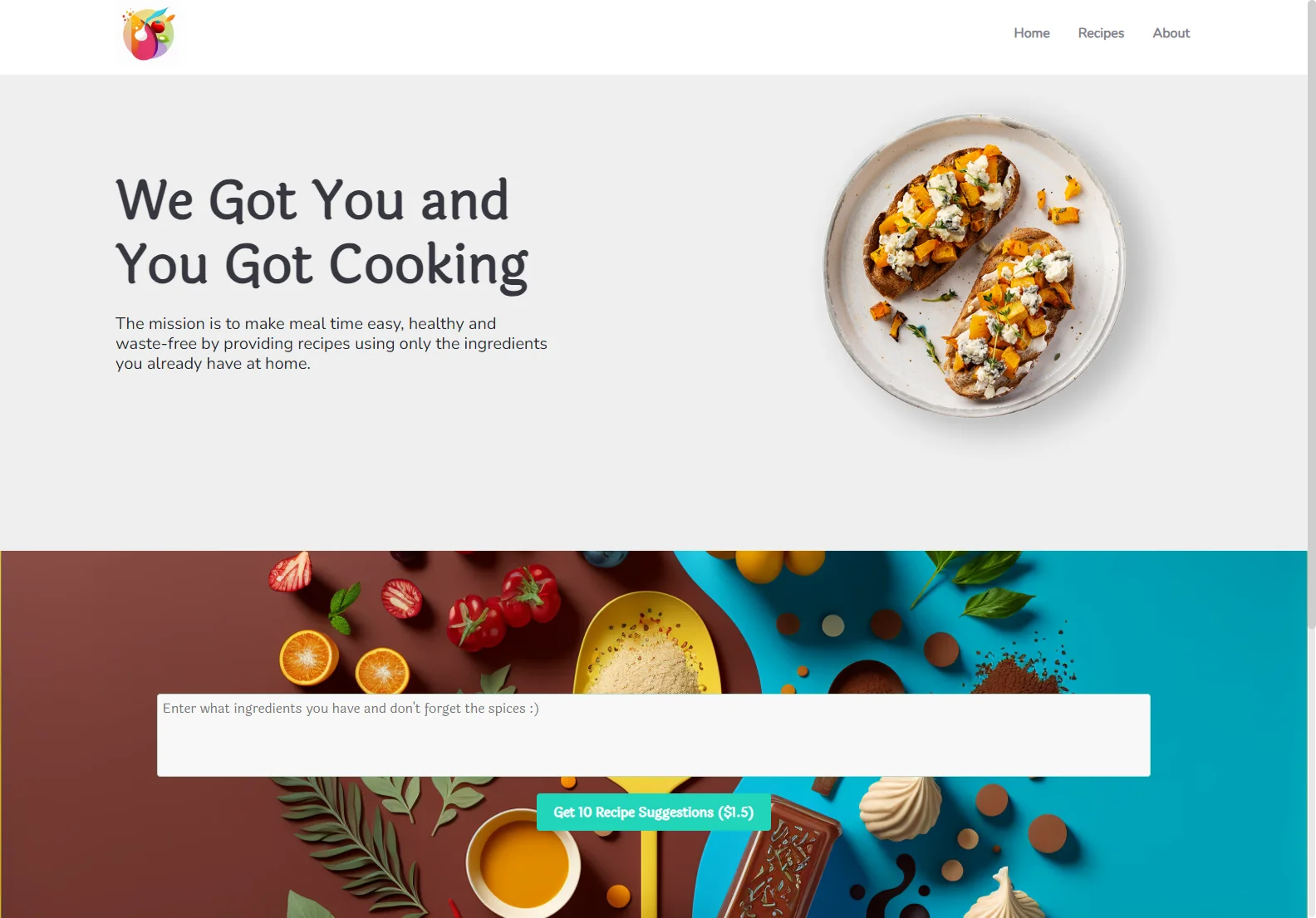 You Got Cooking: Effortless Meal Planning with AI