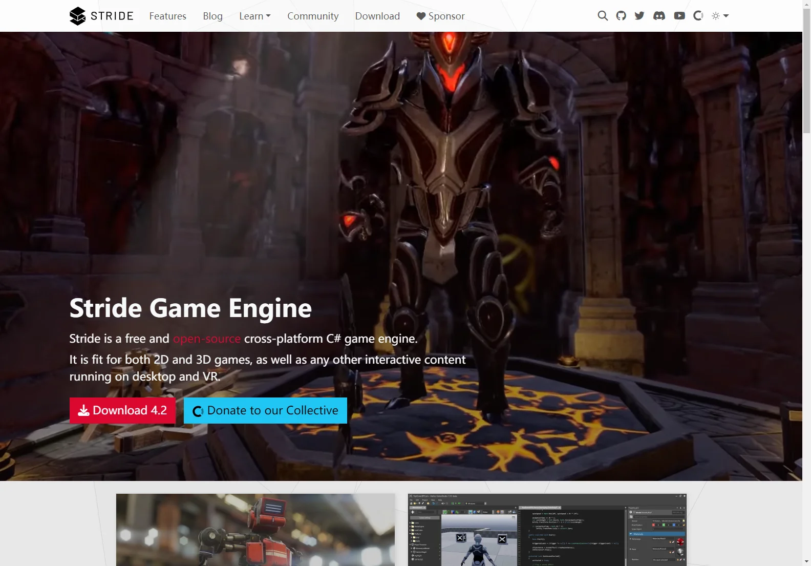 Stride Game Engine: Empowering Game Creators with Advanced Features