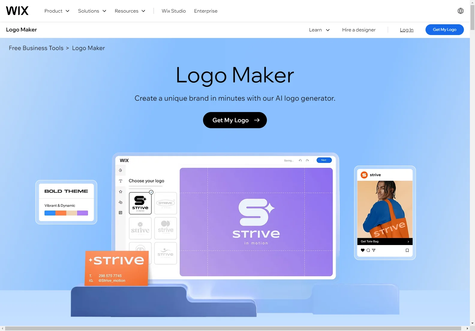 Wix Logo Maker: Create Stunning Logos with AI for Your Brand