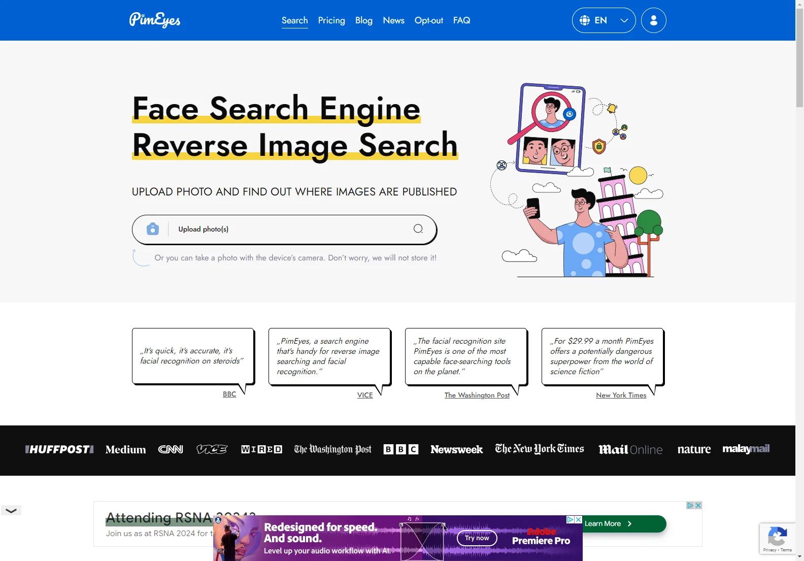 PimEyes: Unparalleled Face Recognition & Reverse Image Search