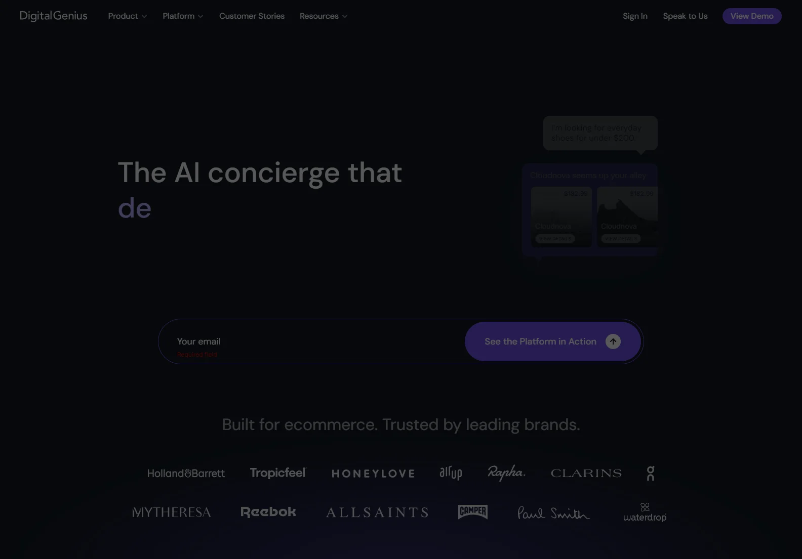 DigitalGenius: Empowering Ecommerce with AI Concierge Services