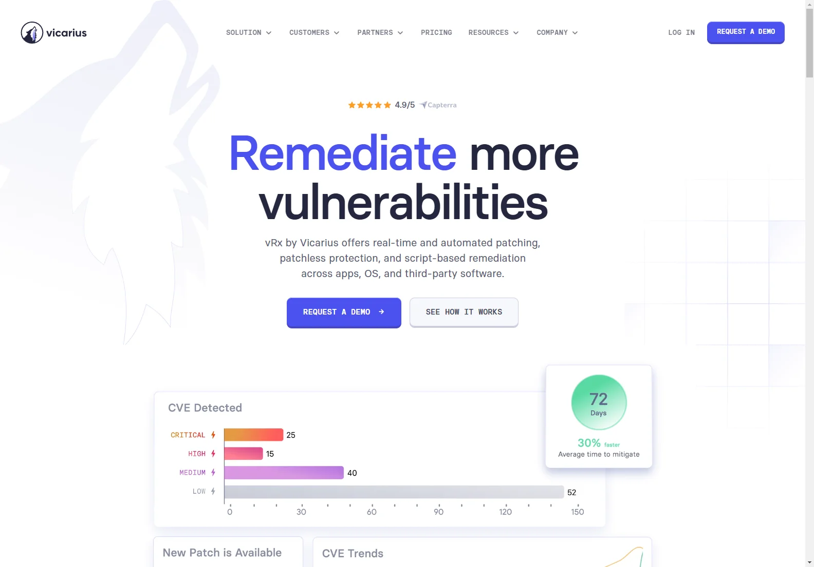 Vicarius: Advanced Vulnerability Remediation for Enhanced Security