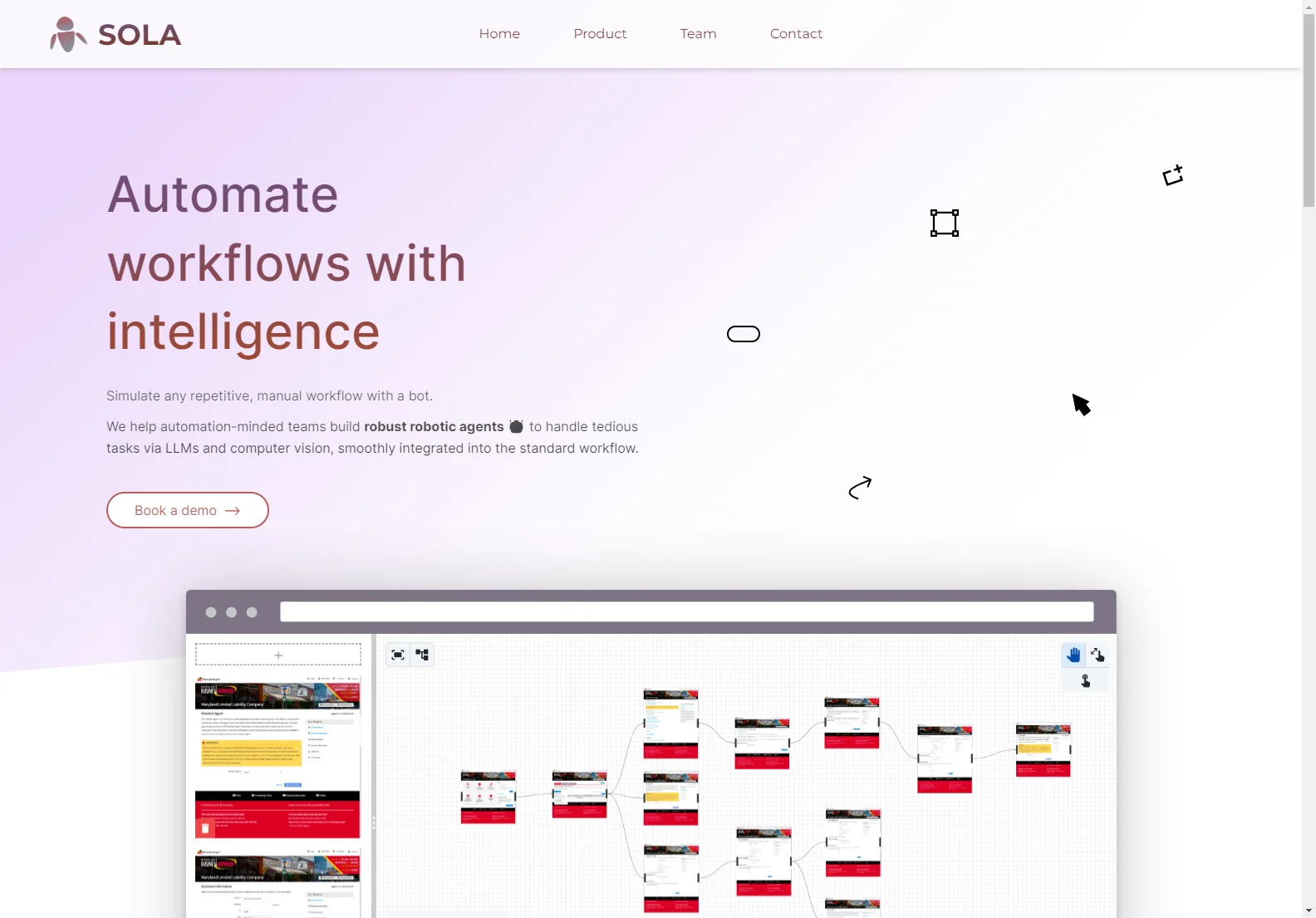 Sola: Transforming Workflows with AI-Powered RPA