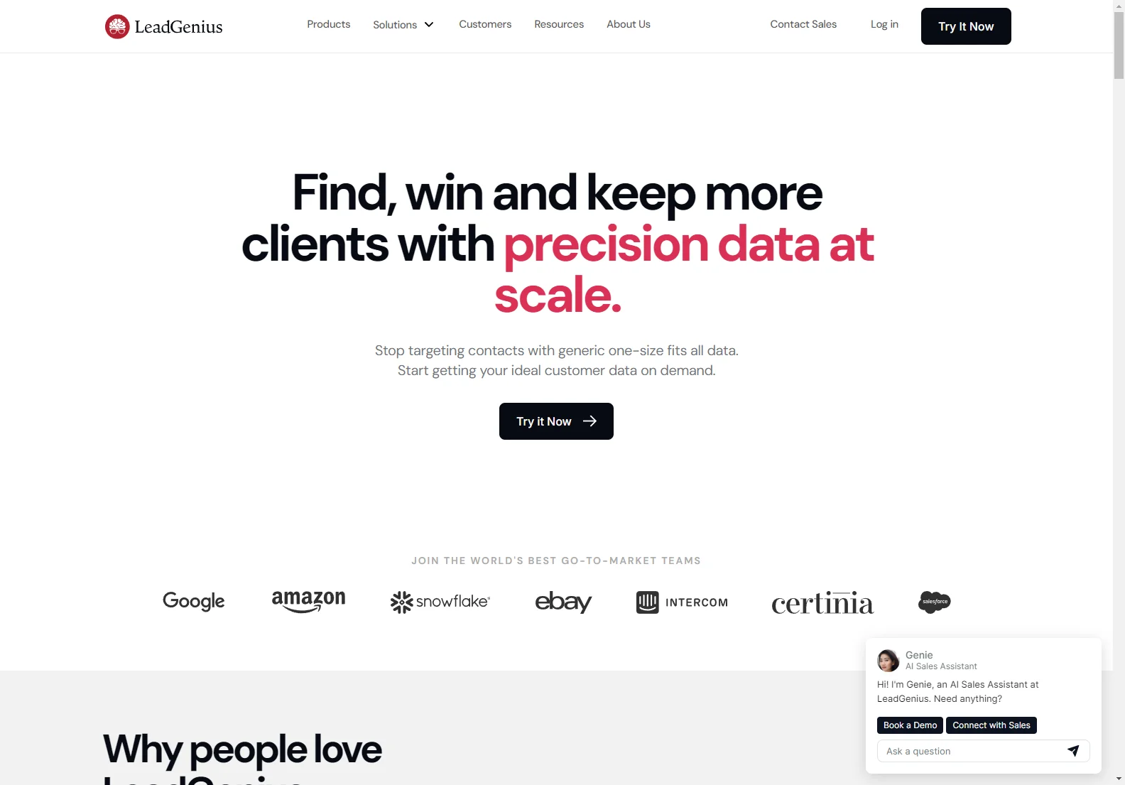 LeadGenius: Unleashing Business Growth with Precision Data