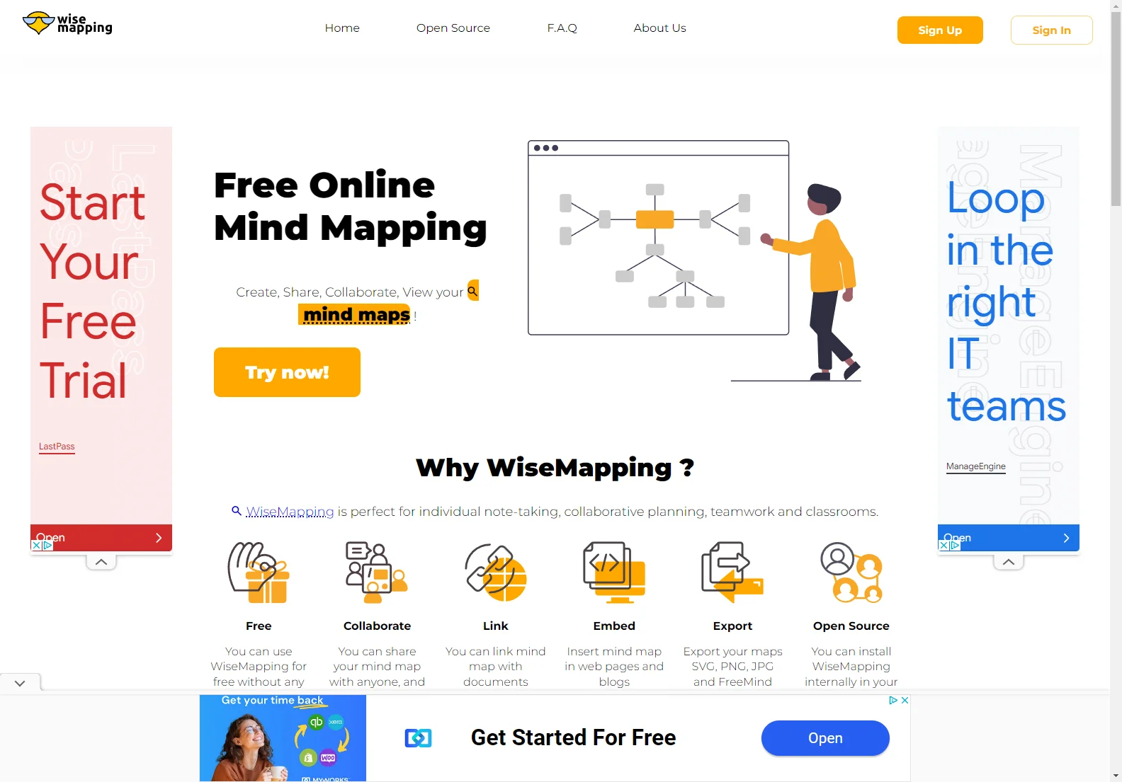 WiseMapping: Empowering Visual Thinking and Collaboration