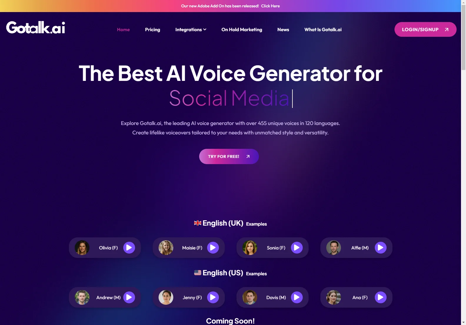 Gotalk.ai: Unleashing Professional Voiceovers with AI