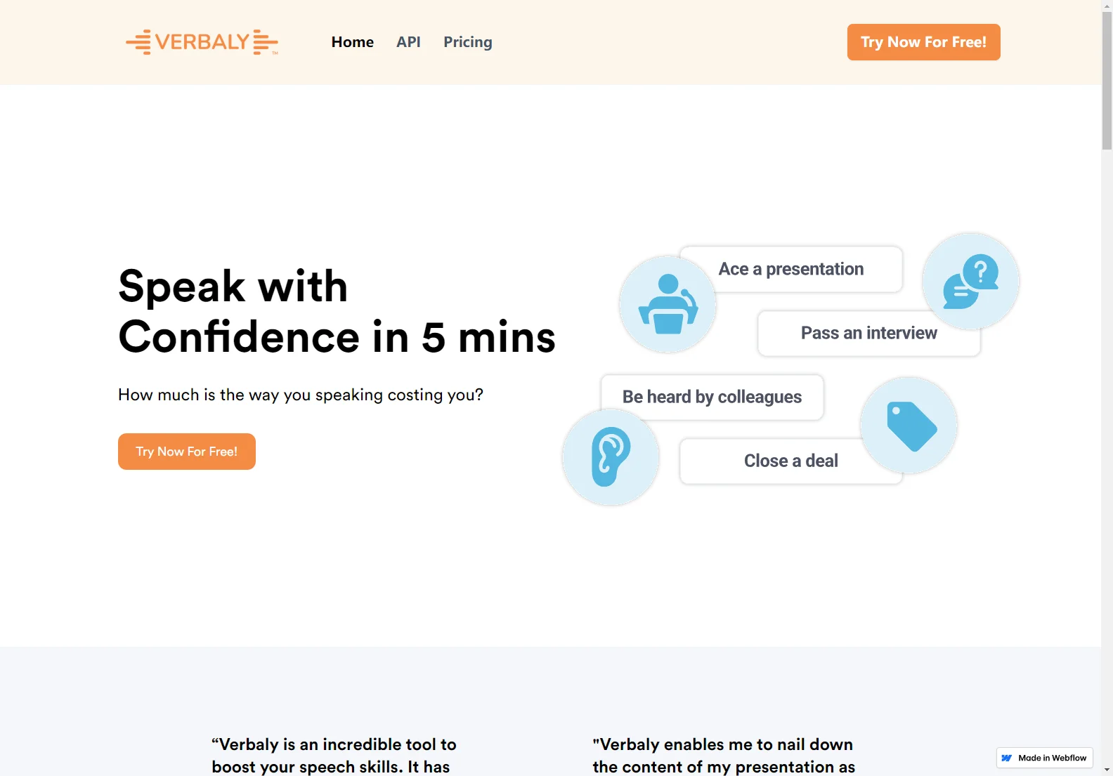 Verbaly: Boost Your Speech Skills with AI