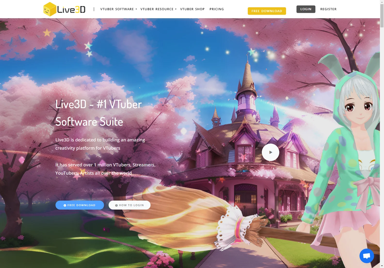 Live3D: The Premier VTuber Software Suite for Creators