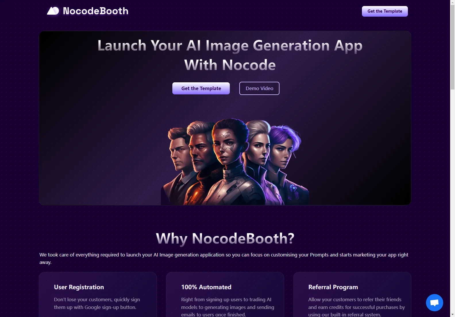 NocodeBooth: Empowering AI Image Generation