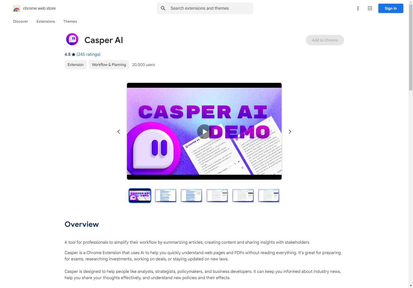 Casper AI - Streamlining Workflow with AI-Powered Features