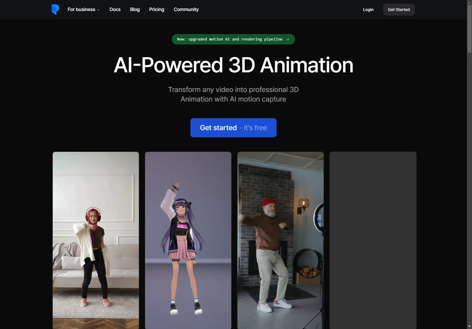 Plask: Transform Videos into Stunning 3D Animations with AI