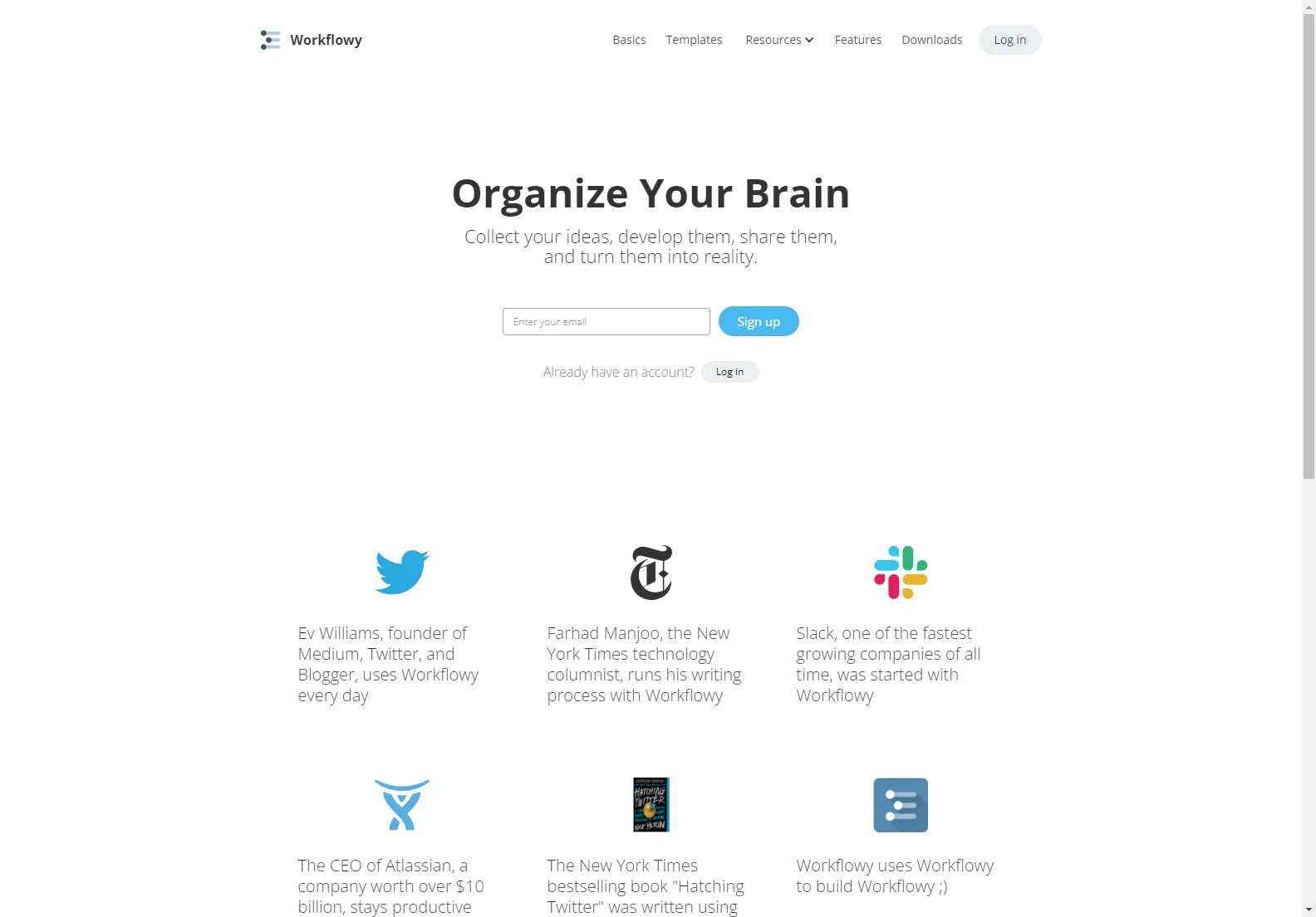 Workflowy: Simplify Your Work Organization