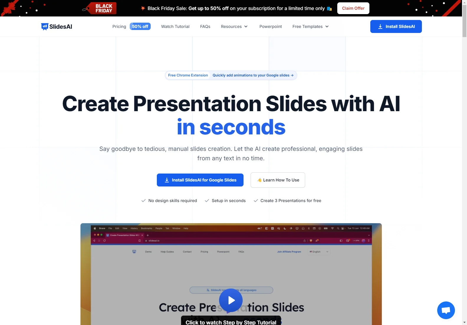 Create Stunning Presentations in Seconds with SlidesAI - The AI-Powered Solution