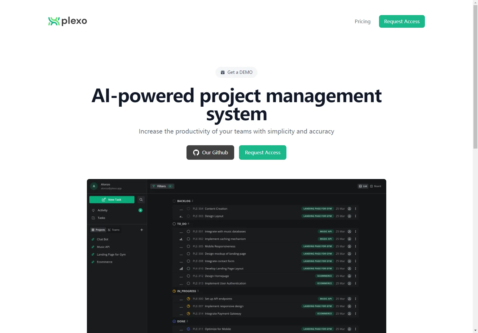 Plexo Hub: Boost Team Productivity with AI Project Management