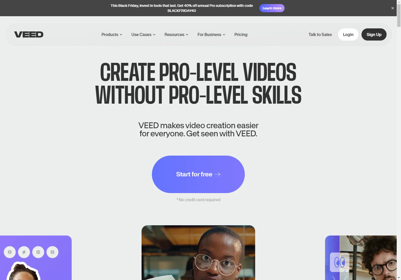 VEED.IO - Unleash Your Video Creativity with AI