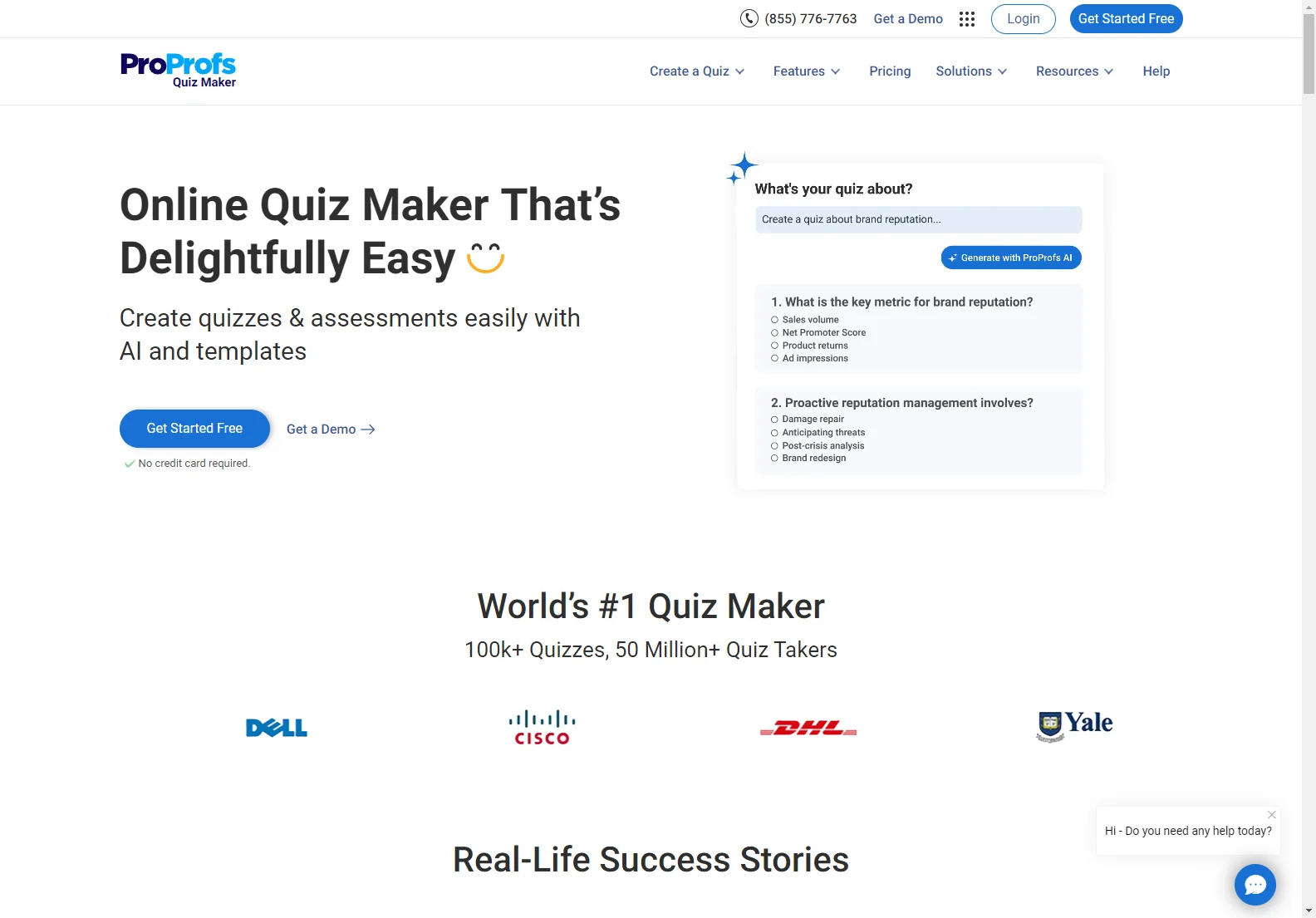 ProProfs Quiz Maker: AI-Powered Quiz Creation Made Easy