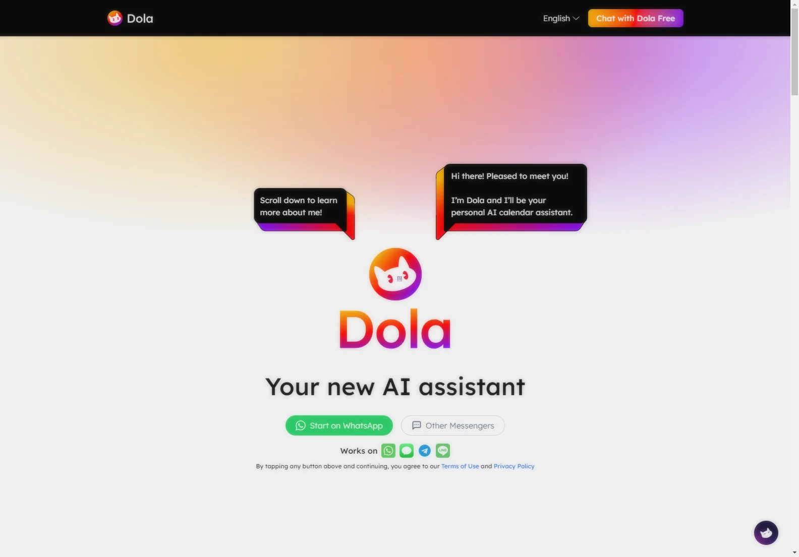 Dola - Simplify Scheduling with AI