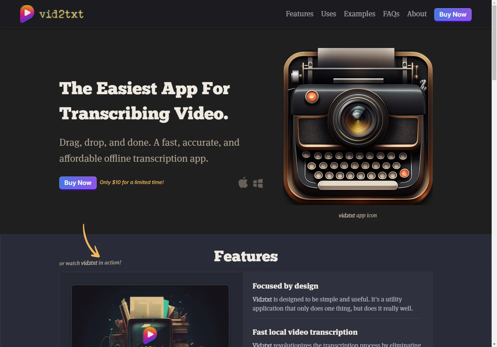 Vid2txt - The Ultimate Video & Audio Transcription App