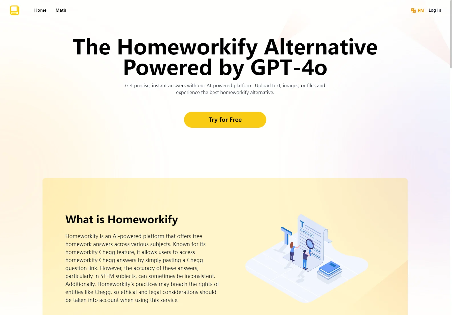 Homeworkify.im: The GPT-4o Powered Accurate Homework Assistance Platform