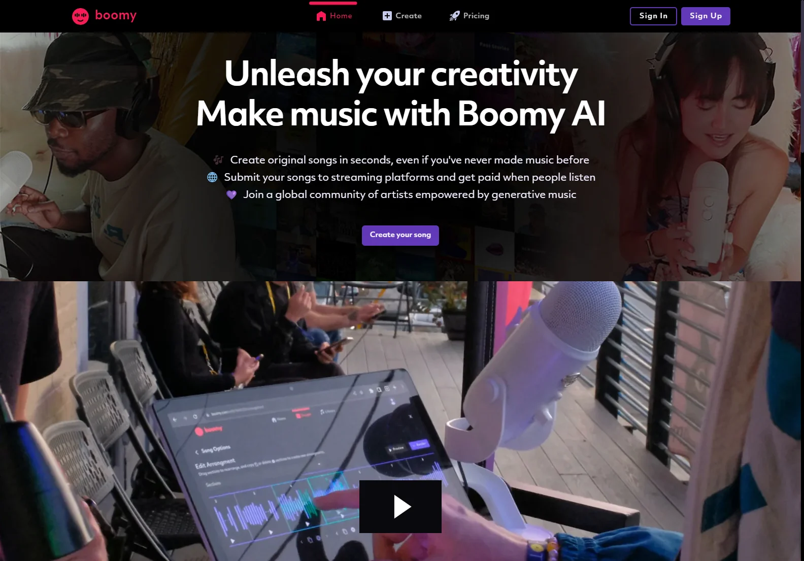 Boomy: Create Stunning Music with AI - Unlock Your Musical Potential