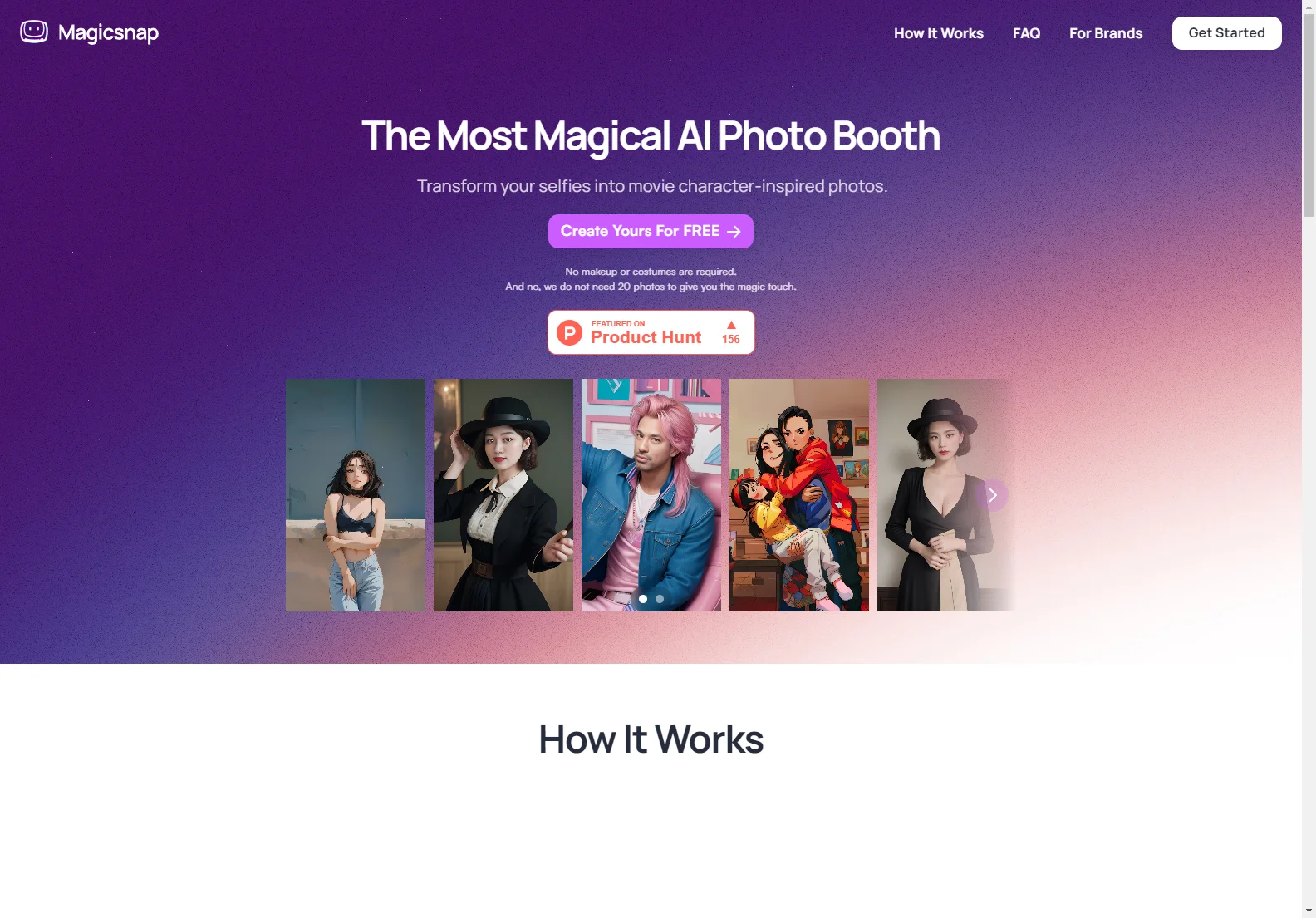 Magicsnap - Transform Selfies into Movie Character-Inspired Photos