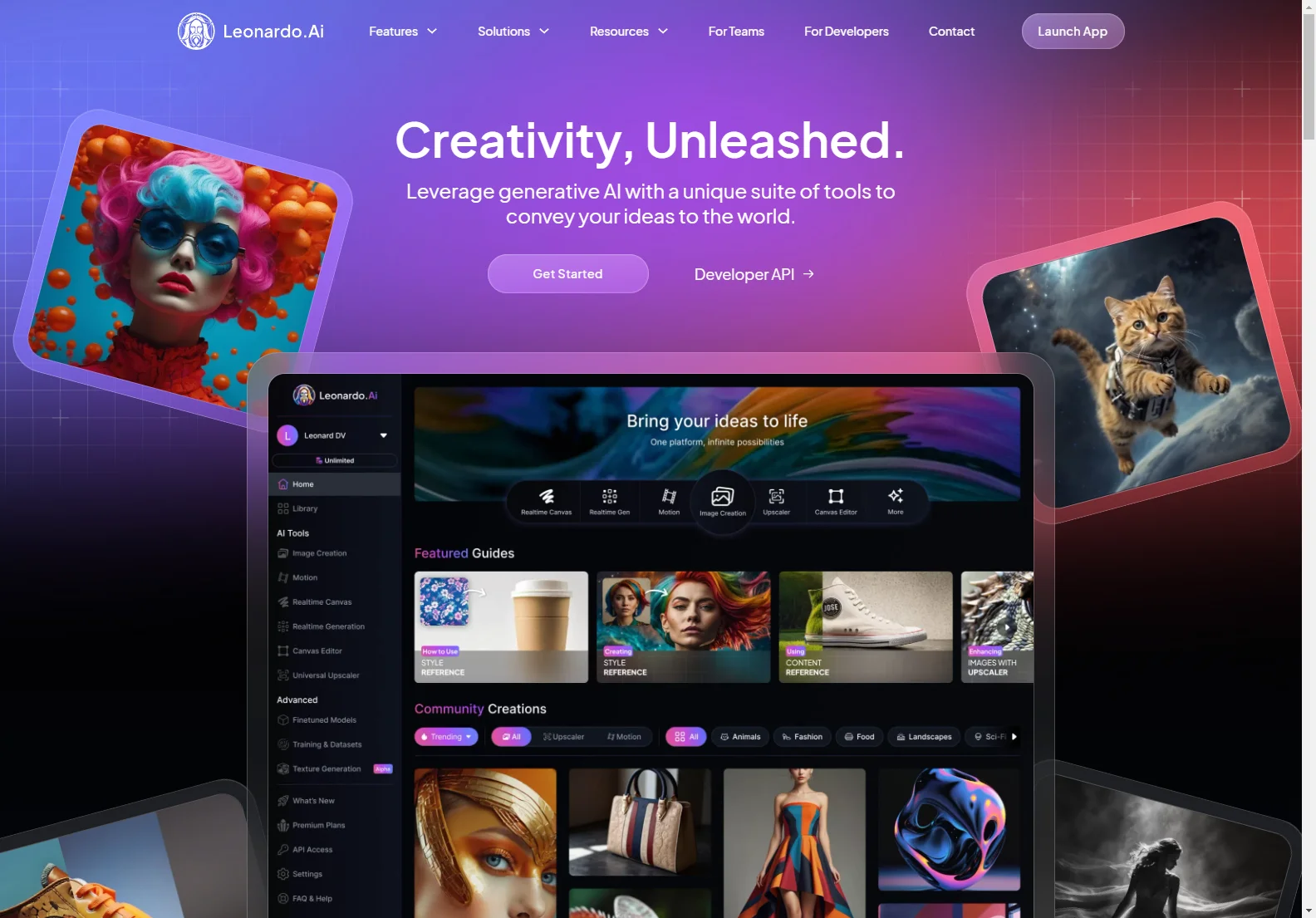 Leonardo AI: Unleash Your Creativity with Image & Video Generation