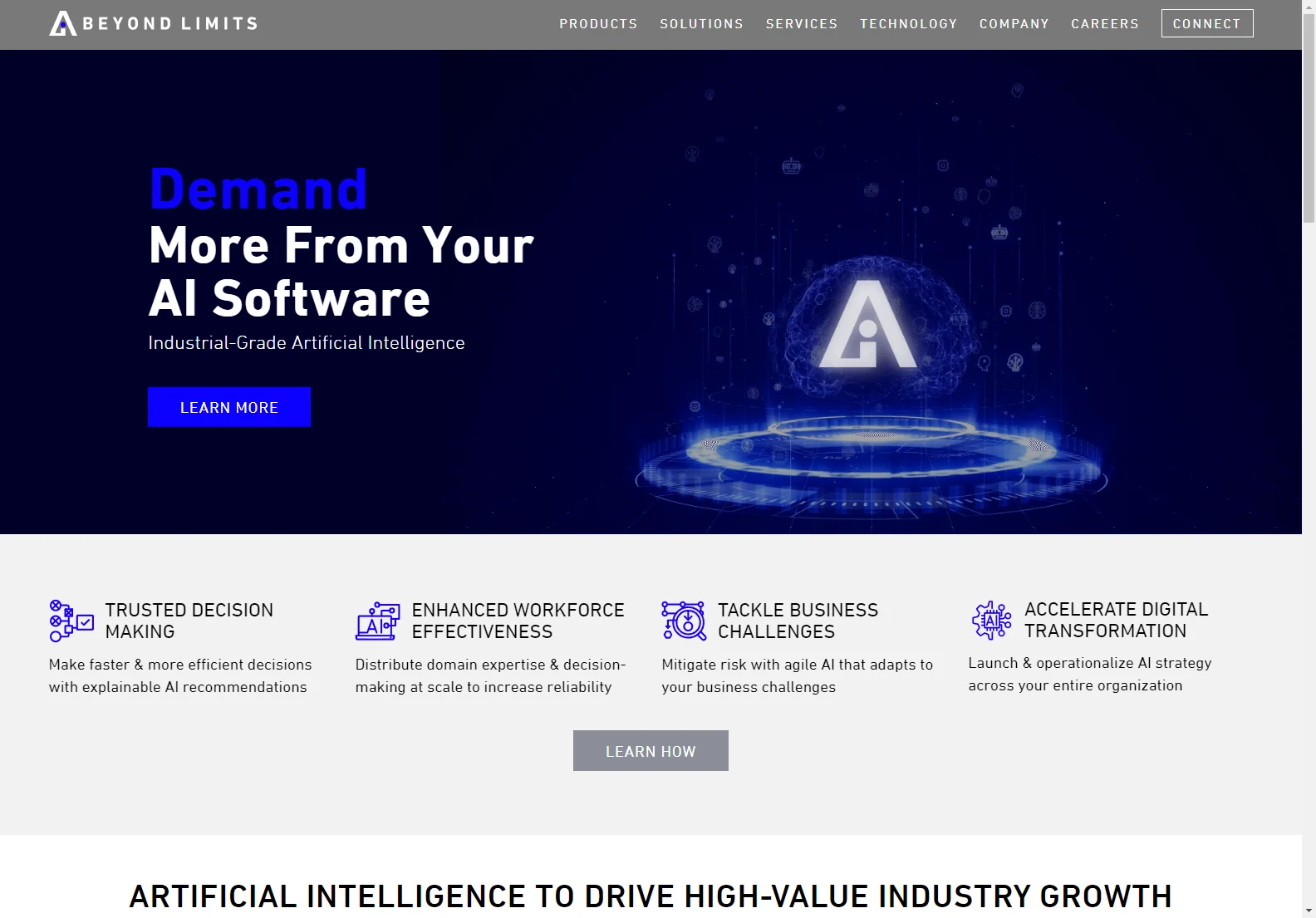 Beyond Limits: Empowering Enterprise AI Software Solutions for Growth